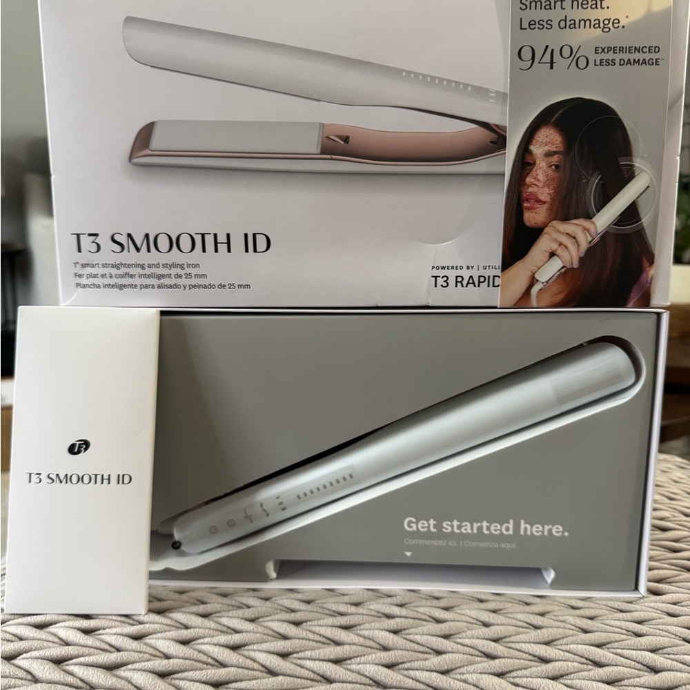 NIB T3 Smooth ID Hair Tool (Straighten and Curl) - NOT refurbished